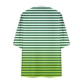 thumbnail image 4 of AherBiu Womens Cardigans Lightweight 3/4 Sleeve Striped Open Front Cardigans Fall Trendy Casual Outerwear, 4 of 5