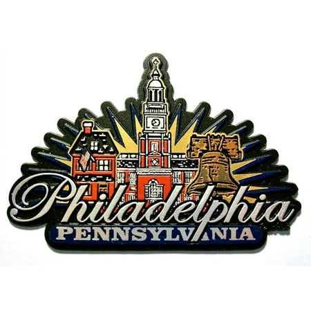 

Philadelphia Pennsylvania Sunburst Fridge Magnet