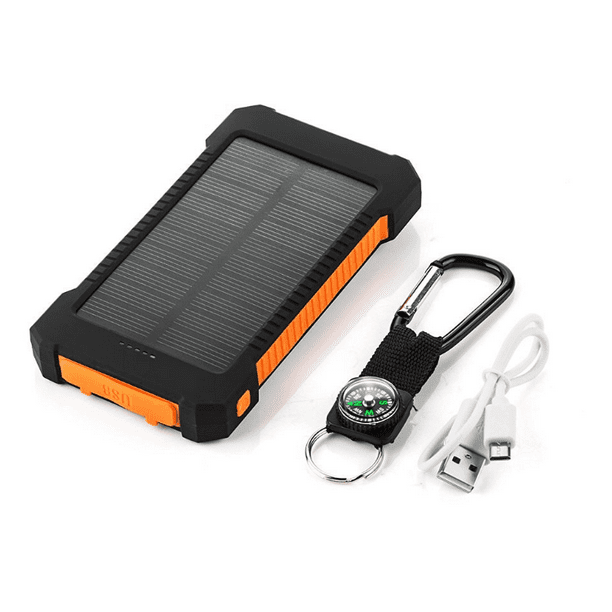 900000mAh Dual USB Portable Solar Battery Charger Solar Power Bank For