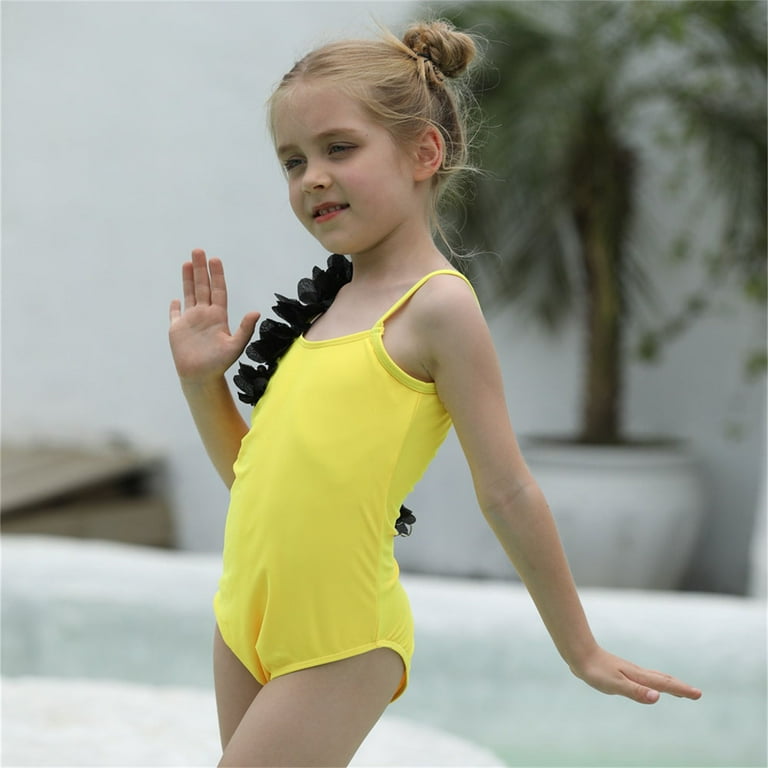 Baby Girl Swimsuit Cute Bathing Suit With Ruffles Swimwear