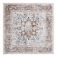 thumbnail image 2 of Unique Loom Yara Collection Area Rug - Sunil (7' 10" Square Ivory Almond/Black), 2 of 6