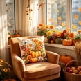 thumbnail image 2 of Halloween Sale Clearance!Fall Decorations for Home, Thanksgiving Pillow Covers Fall Pumpkin Floral Decorative Pillow Cases Throw Pillow Covers For Home Sofa Bedroom Living Room Festival, 2 of 6
