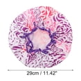 thumbnail image 2 of Unique Bargains Women Waterproof Stripe Shower Cap 1 Pc Purple, 2 of 3