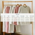 thumbnail image 3 of Women's Winter Fleece Pajama Set - 2 Piece Crew Neck Pullover & Furry Jogger Pants Lounge Wear, Thick Soft Flannel Sherpa Cozy Pjs, 3 of 5