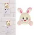 thumbnail image 2 of Cartoon Animal Switch Resin Stickers Creative Switch Stereoscopic Protective Covers Outlet Decoration for Bedroom Living Room (Rabbit Style), 2 of 9