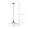 thumbnail image 2 of Nuvo 60-5408 - Vintage - 1 Light Pendant w/Clear Glass - Vintage Lamp Included, 2 of 2