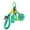 Green, variant on Fitness Keychain Set Gym Pendant Dumbbell Water Bottle Barbell Charm Workout Gift for Men Women Gym Bag Backpack Accessories Sports Enthusiasts Motivational Training Equipment