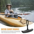 thumbnail image 3 of UPOUART 4 Set Kayak Carry Handle Rope Cord Black for Easy Installation on Boat, 3 of 8