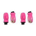 thumbnail image 2 of Kearding 6 pares de manoplas para niños, dibujos animados impermeables para invierno, equipo deportivo para niños, regalos, herramientas de Type1 NO1, 2 of 6