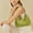 Green #3, variant on Women'S Pu Leather Casual Shoulder Bag - Crossbody Messenger Handbag with Adjustable Strap, 26X23X7Cm, Multiple Colors (Green, Red, White, Black, Brown)