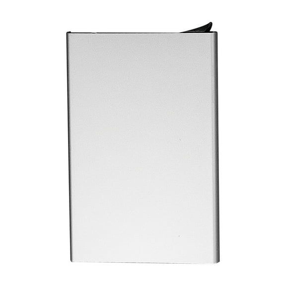 Wovilon Tools Home Improvement Mini Automatic -Up Credit Card Business Card Metal Aluminum Alloy Card Box