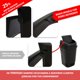 thumbnail image 4 of TOROSQUI Bote de Basura con Tapa Balancín, Pack de 4 Basureros de 11 L, Botes de Plástico Resistentes y Duraderos, Diseño Compacto para Cocina, Baño, Oficina y Hogar, 4 of 5