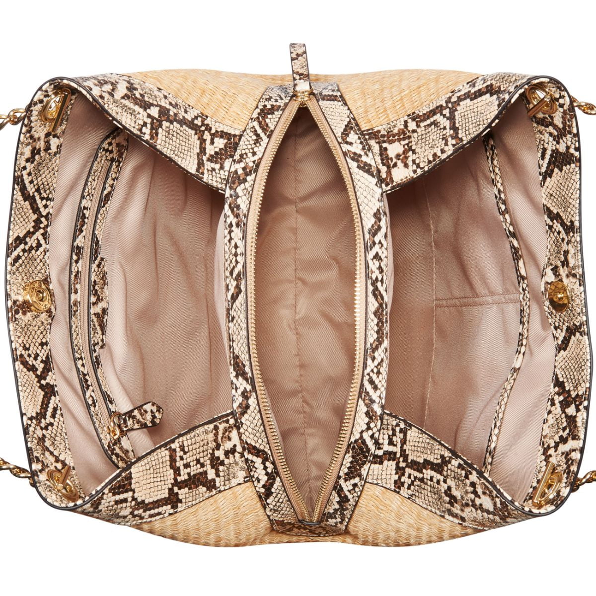 Nine West Women s Cara Marea Carryall Shoulder Bag Natural Walmart