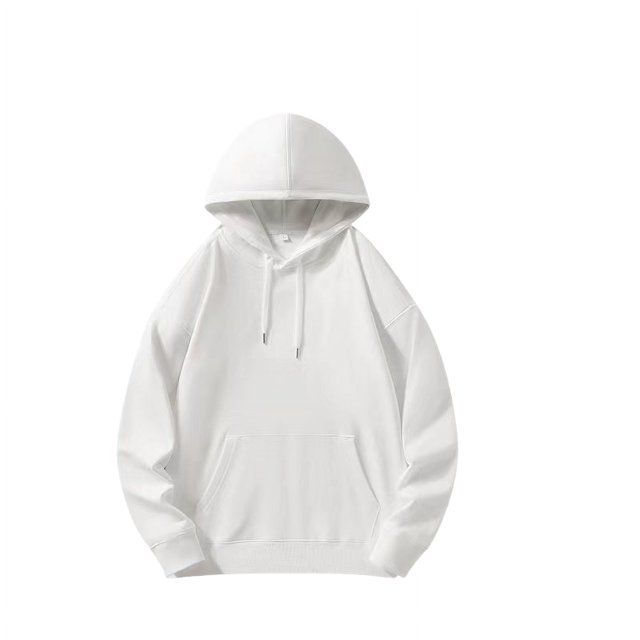 Pull en Coton Hip-Hop Printemps et Automne Col Rond Épaule Manches Longues Chemise Nue