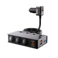 thumbnail image 1 of Sidaley Adaptador para encendedor de cigarrillos de automóvil fácil de instalar - Cargador de automóvil de compatibilidad universal Durable Paneles de instrumentos para automóviles, 1 of 6