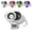 White, variant on 2026 Car Clip-on Air Conditioner Fan, Hands-Free Personal Cooling Fan with LED Display, 360° Rotation Portable Mini Fan with 199 Speeds & Cooling Tech
