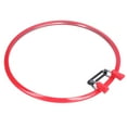 thumbnail image 3 of Embroidery Hoop, Lightweight Durable Portable Red Plastic Cross Stitch Frame  For Beginners For Office For Home, 3 of 8