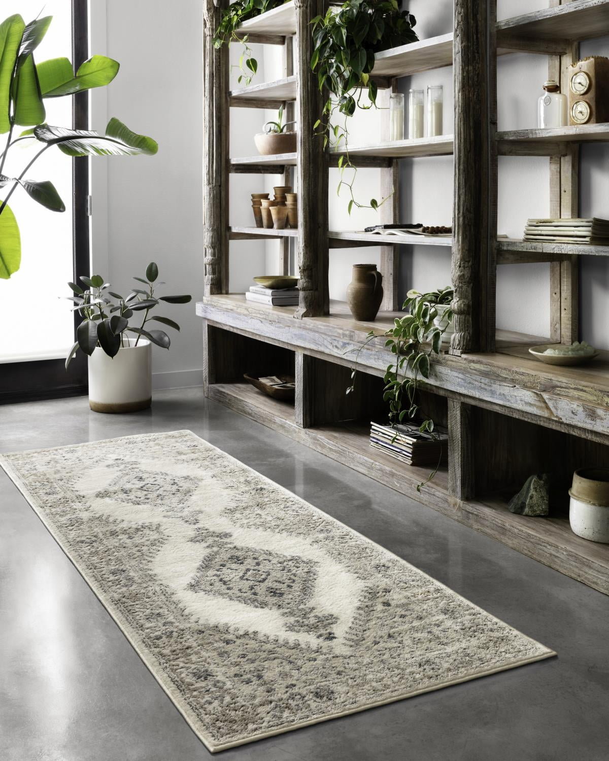 Loloi Teagan Oatmeal / Ivory 11'-6" x 15' Area Rug