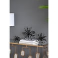 thumbnail image 3 of Caper Metal Statuaries - Set of 3 - Black, 3 of 6