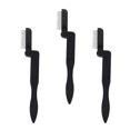 thumbnail image 1 of Metal Eyelash Comb 3pcs Folding Eyelash Combs, Eyebrow Brush Makeup Eyelash Comb Mascara Brush Makeup Tools for Eyelashes Multitools, 1 of 5