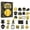 D, variant on Christmas Rugby Lover Advent Calendar 2026, 24 Days Countdown Blind Box with 2D Acrylic Ornaments, Festive Holiday Surprise Decor for Tree & Home