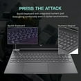thumbnail image 3 of New HP Victus 15.6" FHD Gaming Laptop,AMD Ryzen 5 7535HS,NVIDIA GeForce RTX 2050,32GB RAM,2TB SSD,Wi-Fi,Bluetooth,Backlit Keyboard, HD Webcam,Windows 11 Home,Mica Silver, 3 of 6