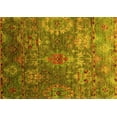 thumbnail image 1 of Ahgly Company Indoor Rectangle Oriental Yellow Industrial Area Rugs, 4' x 6', 1 of 4