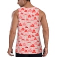 thumbnail image 3 of Gaeub Cute Mushroom1 Men's Athletic Tank Top, Workout Sleeveless Shirts, Running Tank Tops for Gym, Running, Training - Small, 3 of 9