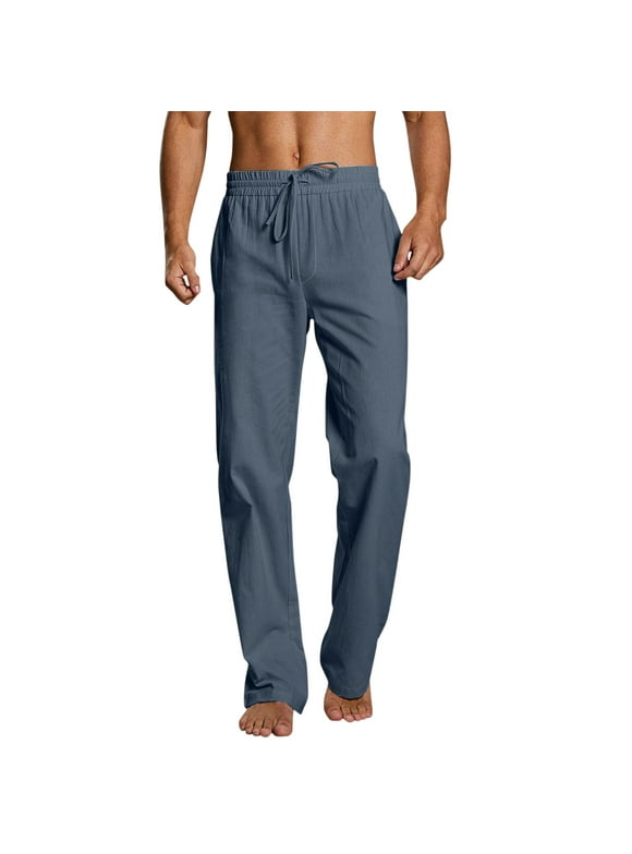 Mens Sweatpants Open Bottom