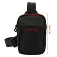 thumbnail image 2 of Bolso de hombro lateral Jadeshay bandolera pequeño para hombres ajustable impermeable, 2 of 8