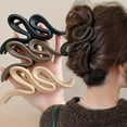 thumbnail image 2 of 13cm Acrylic Hair Clips For Women Hairpin Matte Wave Hair Claw Clip Hair Accessories Girls Headwear 4 Colors New, 2 of 9