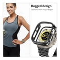 thumbnail image 5 of Correa Para Apple Watch, Eslabones de Acero Inoxidable con Case de Vidrio, Compatible con Todas las Series, 5 of 5