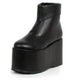 thumbnail image 1 of Ellie Shoes E-500-Frank Men Platform Ankle Boot L / Black, 1 of 3