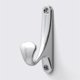 thumbnail image 4 of 2Pcs Towel Hanger Storage Hooks Metal Cloths Rack Bathroom Robe Hook Towel Bathrobe Metal Wall Hook Home Hooks, 4 of 5