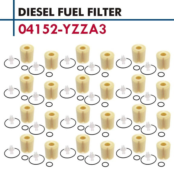 24pcs New Cartridge Premium Engine Oil Filter Fits Lexus/Scion/Toyota