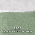 thumbnail image 5 of FurHaven Pet Products Microvelvet Snuggery Orthopedic Pet Bed for Dogs & Cats - Sage, 26" Base, 5 of 12