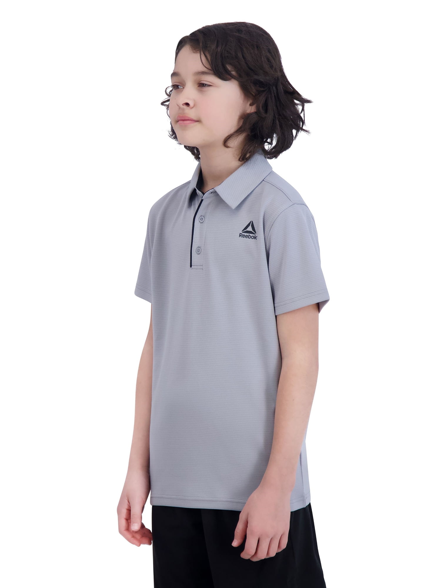 Reebok Boy's Performance Polo Uniform Shirt, Sizes 4-18