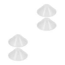 PartyKindom Transparent Plastic Drift Guard for Sprayer, Splash Guard Design, 4Pcs