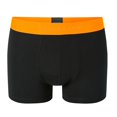 thumbnail image 2 of SCHIESSER boxer hombre 3-pack - serie "95/5", pantalón, logo cintura Negro/Rojo/Naranja L (Large), 2 of 3