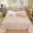 Pink, variant on Heavy Duty Bed Sheet 94.5" x 78.7", Thick Breathable Non-Slide Printed Sheet for Student Dormitories, Colorfast,Navy