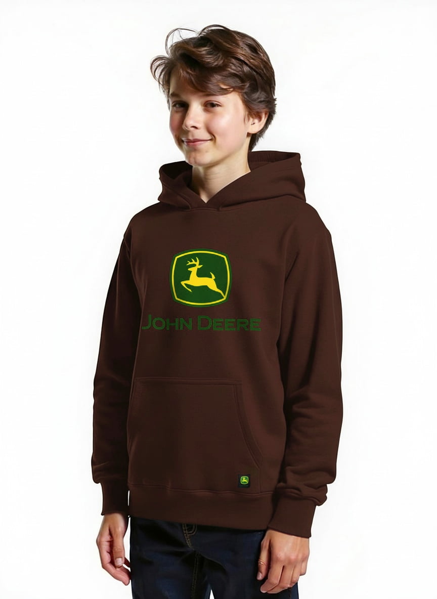 John Deere Boys Core Fleece Hoodie, Size 4-18