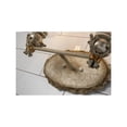 thumbnail image 3 of Lucas McKearn Trellis 2-light Metal Bath Vanity Light in Neutral Cream/Silver, 3 of 4