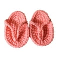 thumbnail image 3 of Zapatillas hechas a mano para sesión de fotos de bebés recién nacidos, accesorios de fotografía de sólidos divertidos, zapatos para niños pe Rosa Baoblaze zapatilla foto prop, 3 of 8