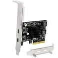 thumbnail image 1 of FebSmart 2X 10Gbps Max Speed USB-C Ports PCIE USB 3.1 Gen 2 Expansion Card for Windows, MAC OS and Linux Systems-Build in FebSmart Self-Powered Technology, No Need Additional Power Supply (F, 1 of 3