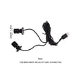 thumbnail image 2 of IDEANATEGRATE LED USB Para Debajo De Gabinete Negro Con Suave Para Interiores, 2 of 8