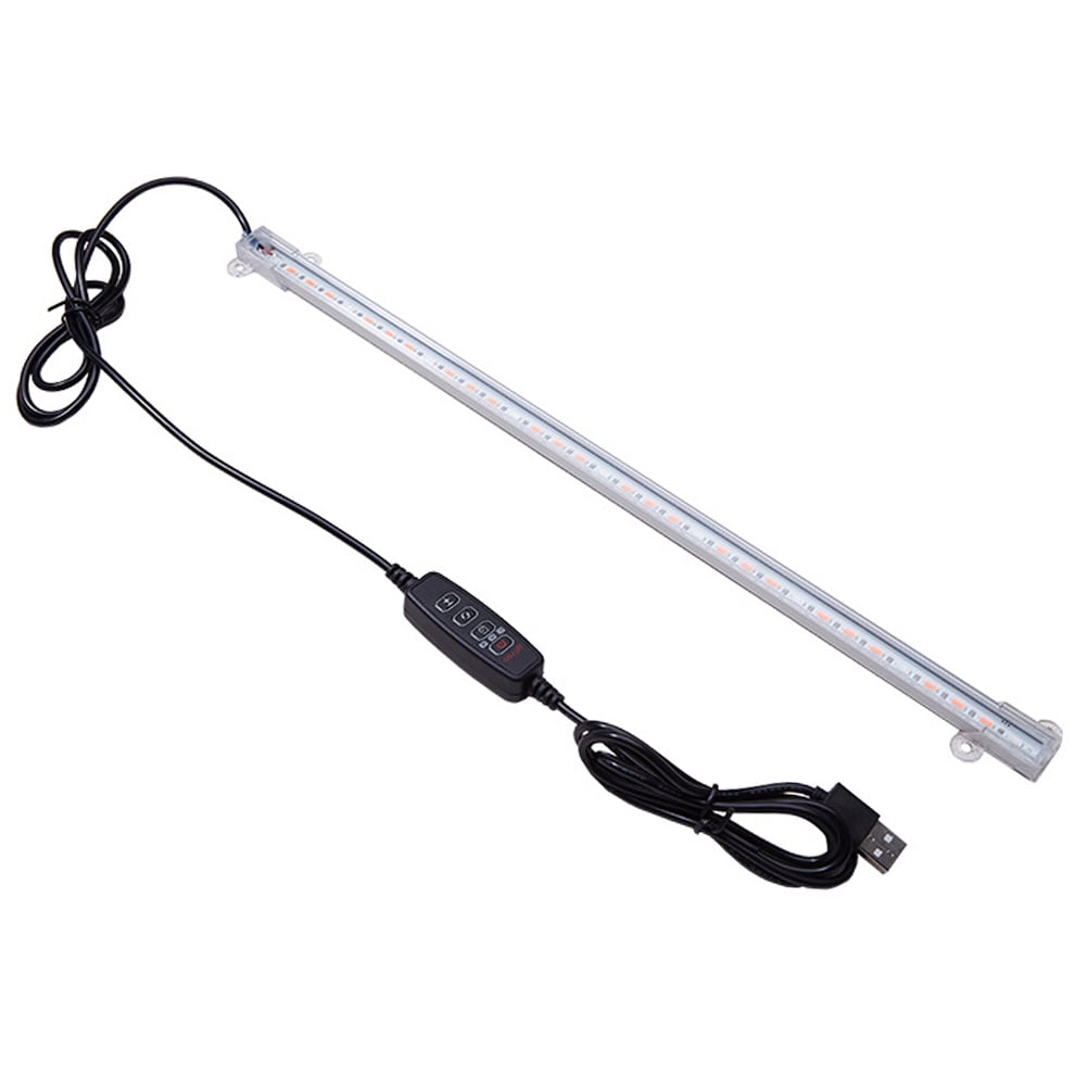 USB Powered With Timer For Indoor Plants Strip 3 Colors LED Grow Light Bar Lamp