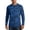 blue, navy, grey, dark blue, variant on Trgacdwlo Mens UPF 50 Sun Protection Shirt Color Block Raglan Long Sleeve Rash Guards for Men Quick Dry Breathable Mens Fishing Shirt