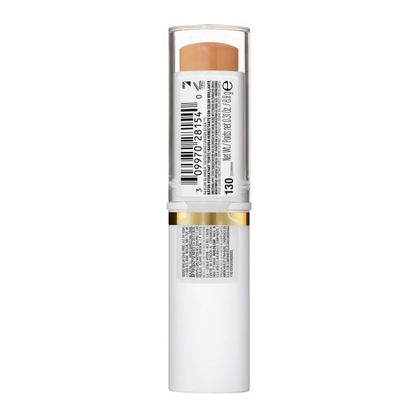 Revlon Glimmer Tinted Facial Moisturizer Stick, Light Coverage Foundation, 130, 0.31 oz