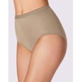 thumbnail image 3 of Bali Brief Full-Cut-Fit Women's Underwear No Ride Up Smooth Leg Panties, 3 of 4