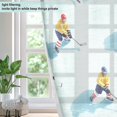 thumbnail image 4 of Yayeee Window Curtains Set of 2 for Living Room Light Filtering 63"x52", Ice Hockey, 4 of 7